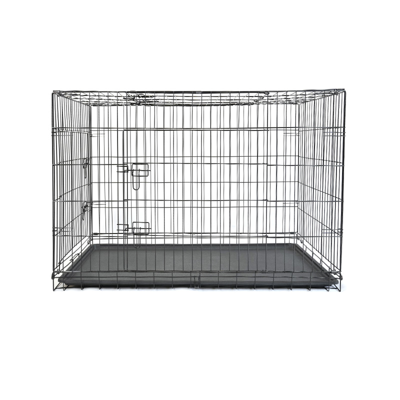 Caja de metal portátil plegable para perros DH016-5