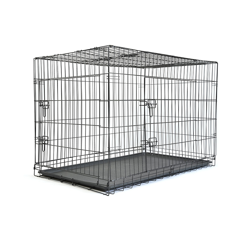 Caja de metal portátil plegable para perros DH016-5