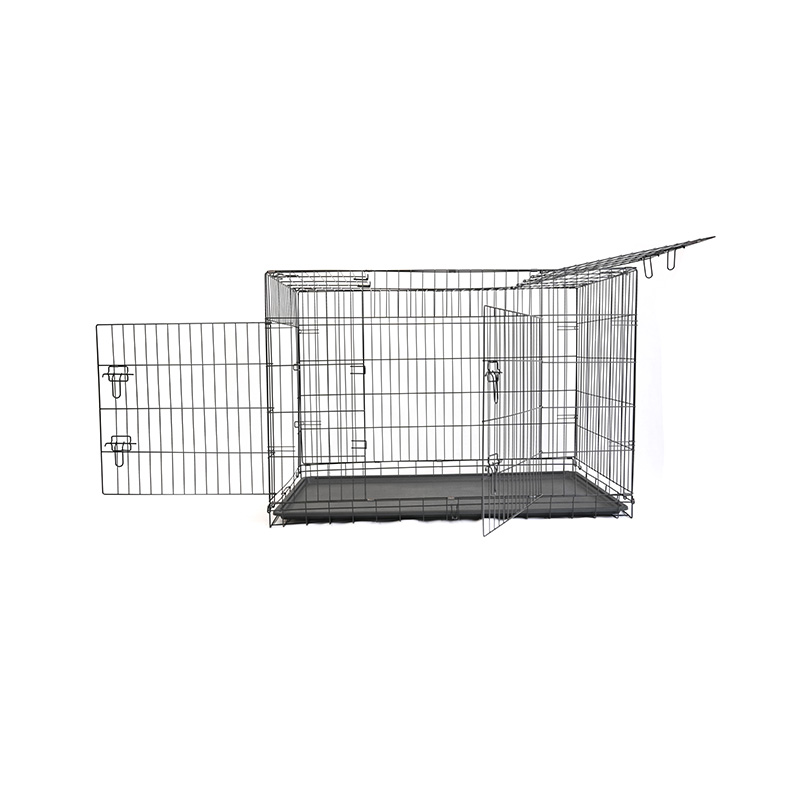 Caja de metal portátil plegable para perros DH016-5