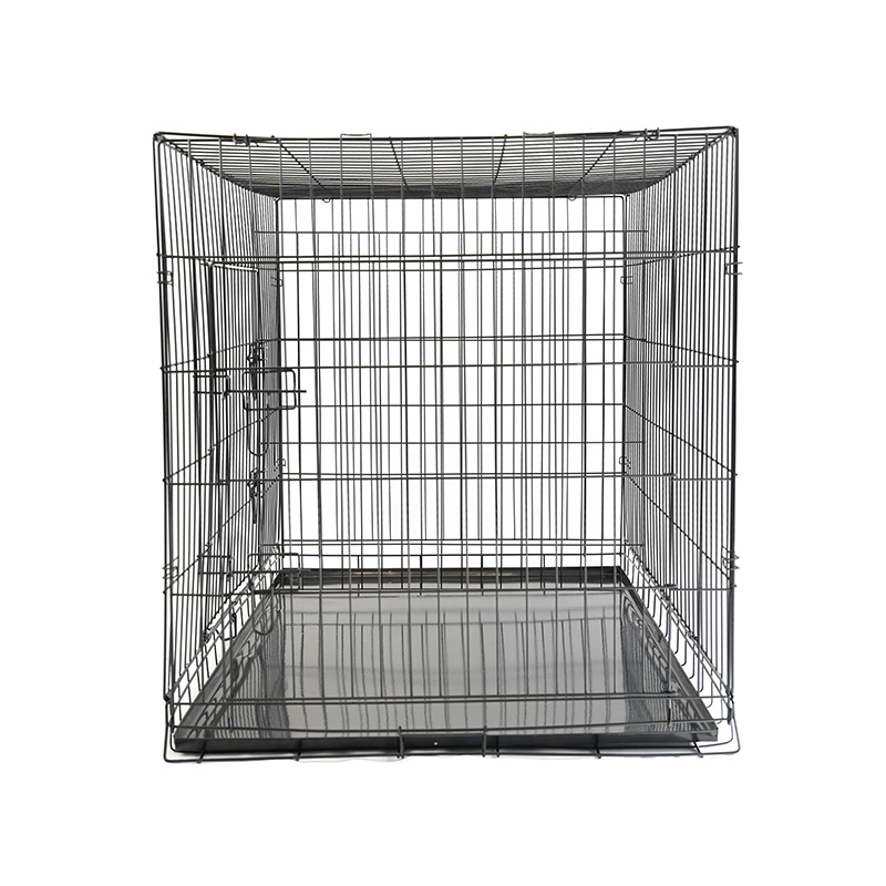 Caja de metal portátil plegable para perros DH016-5