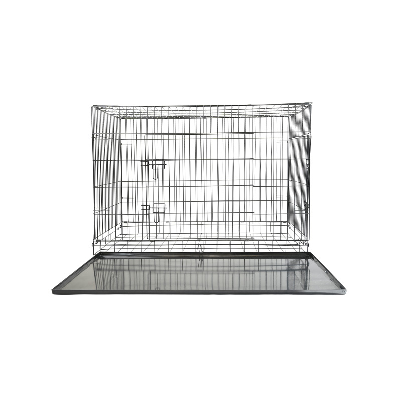 Caja de metal portátil plegable para perros DH016-5